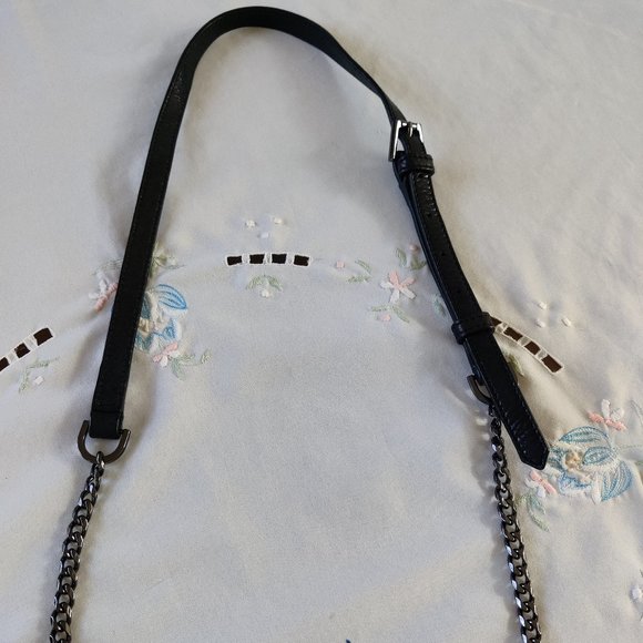 Botkier Trigger East West Black Snake Print Crossbody Bag - Picture 11 of 11